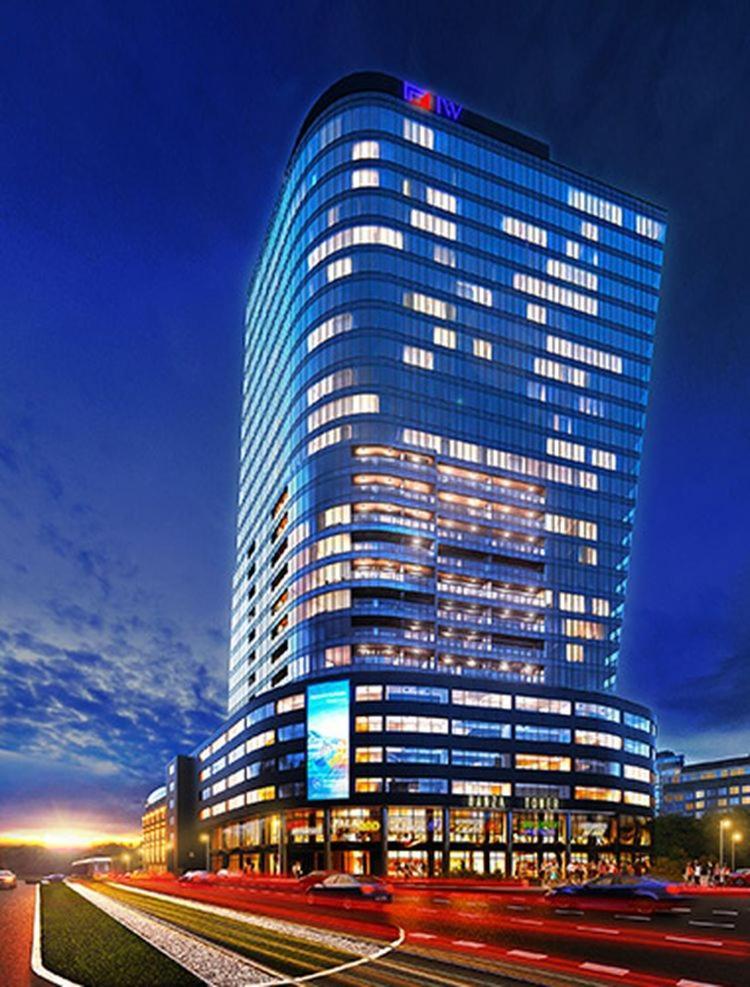 Apartly - Hanza Tower Apartament City View, Parking, Pool, Sauna Stettin Exterior foto