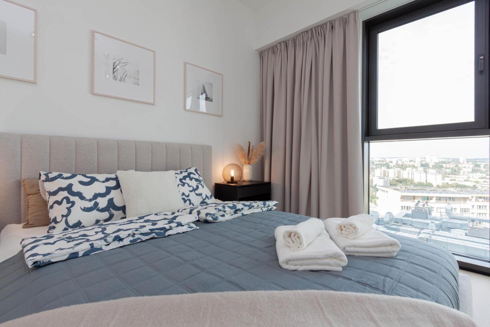 Apartly - Hanza Tower Apartament City View, Parking, Pool, Sauna Stettin Exterior foto