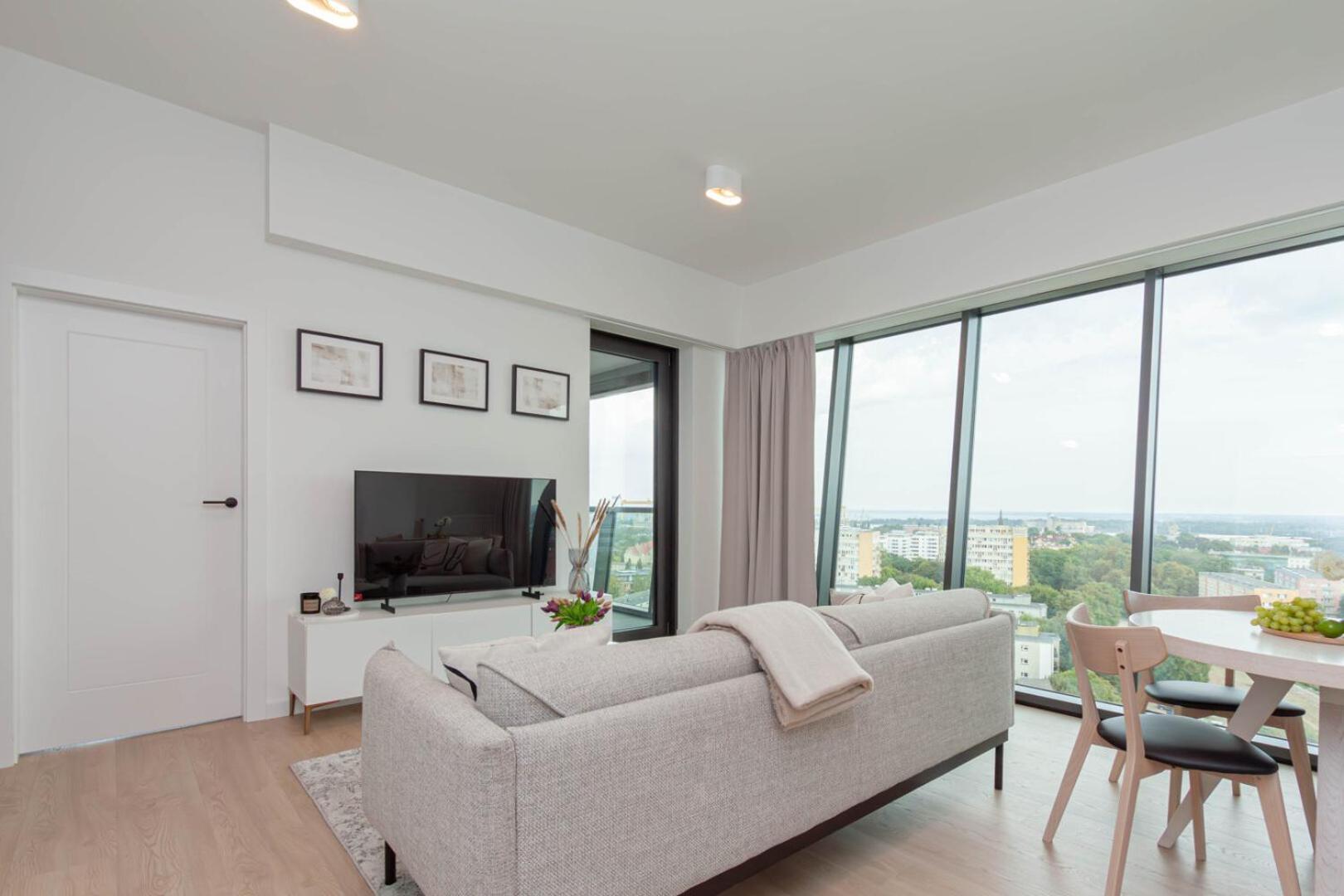 Apartly - Hanza Tower Apartament City View, Parking, Pool, Sauna Stettin Exterior foto