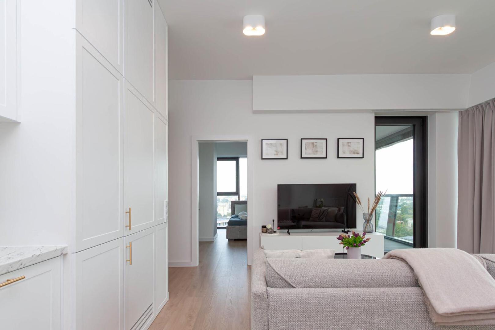 Apartly - Hanza Tower Apartament City View, Parking, Pool, Sauna Stettin Exterior foto