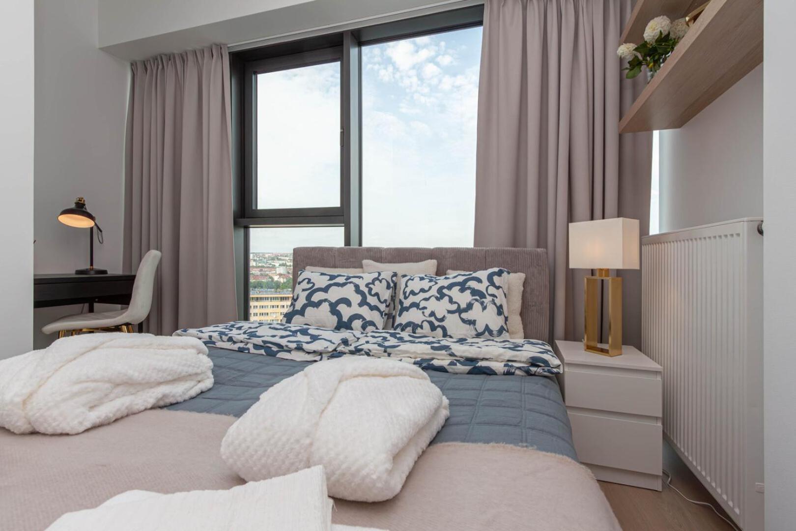 Apartly - Hanza Tower Apartament City View, Parking, Pool, Sauna Stettin Exterior foto