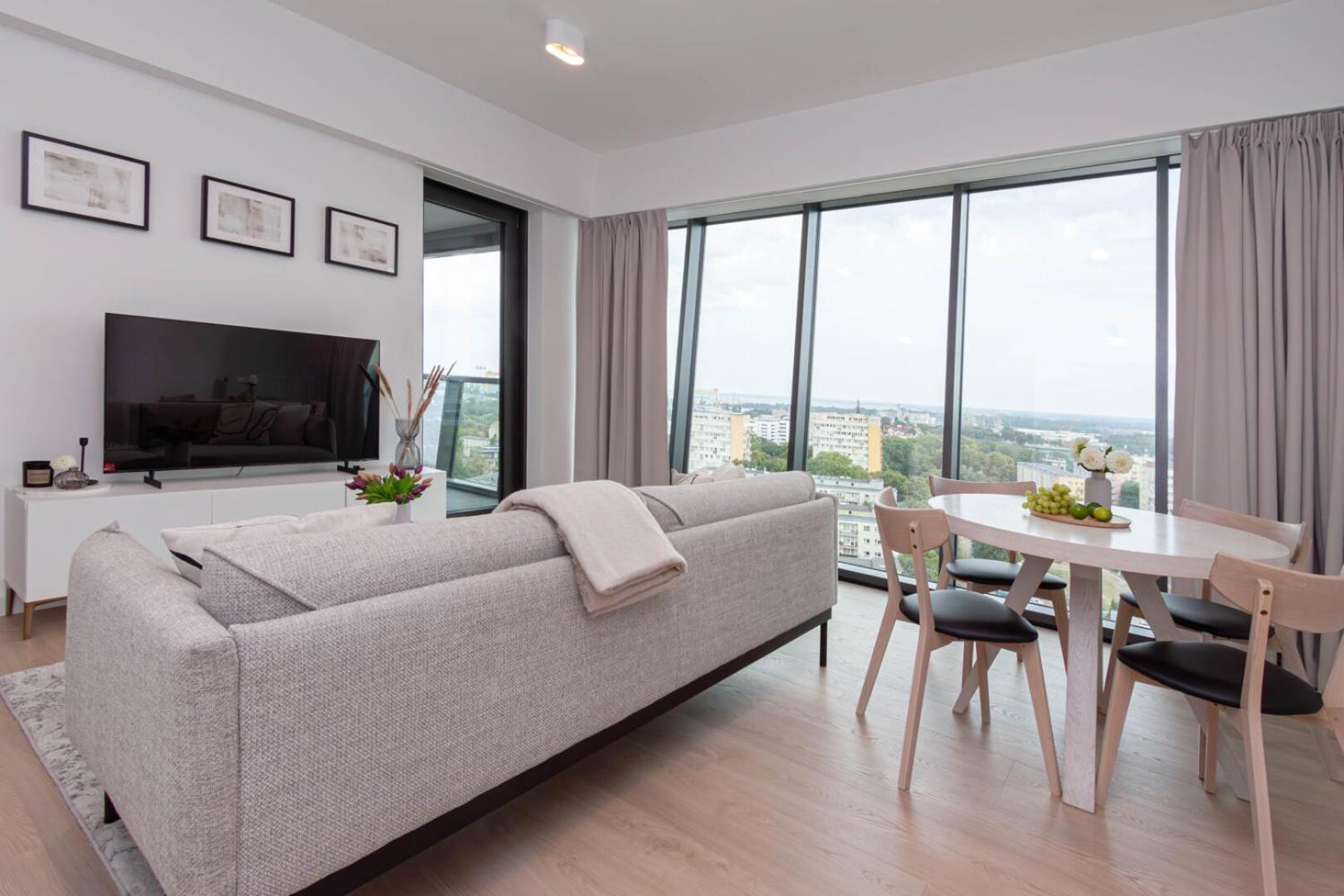 Apartly - Hanza Tower Apartament City View, Parking, Pool, Sauna Stettin Exterior foto